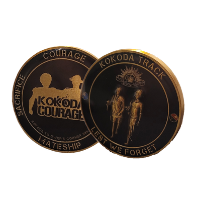 Kokoda Courage commemorative coins